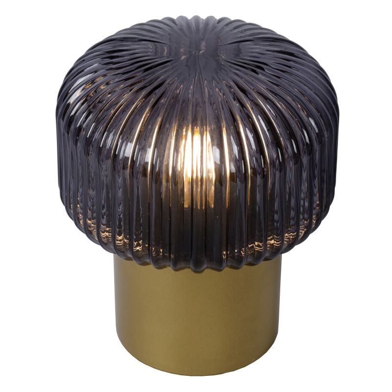 Lucide JANY - Stolná lampa - Ø 16 cm - 1xE14 - Matt Gold / Mosadz